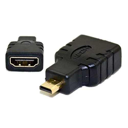 KALEA-INFORMATIQUE HDMI-Adapter Buchse Typ A auf Micro HDMI Stecker Typ D.