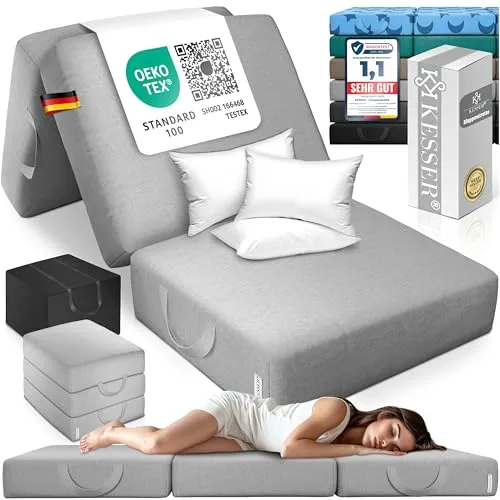 KESSER Klappmatratze 15cm hoch in grau von Kesser