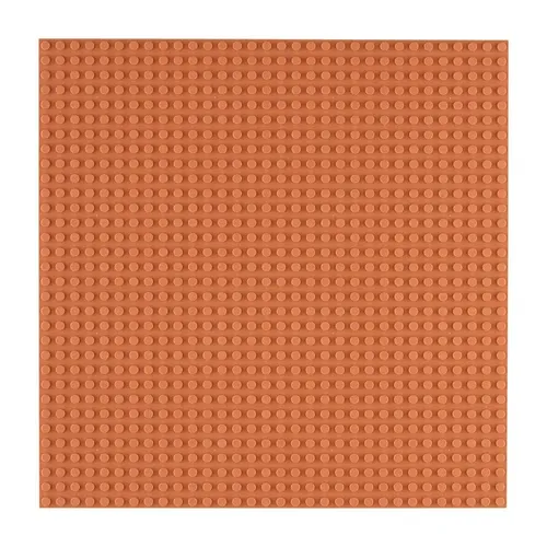 OPEN BRICKS OB-P32LB1 Bauplatte 32x32 in hellbraun Kreatives Spielzeug