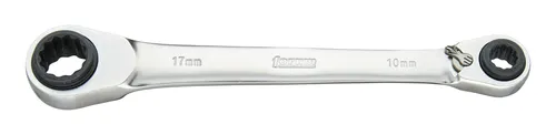 Forum Quadro-Ratschenschlüssel 10 x 13/17 x 19 mm von Forum