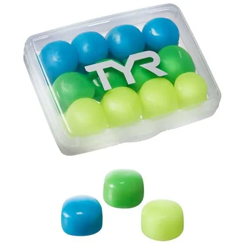 Tyr Soft Silicone Junior Earplugs 12 Units One Size