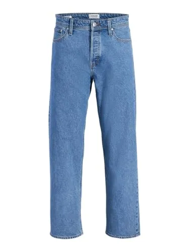 JACK & JONES JJIEDDIE JJORIGINAL SQ 735 Jeanshose - Stylische Herren-Jeans mit Reißverschluss und Knopf, perfekt für jeden Anlass und bequem im Alltag.