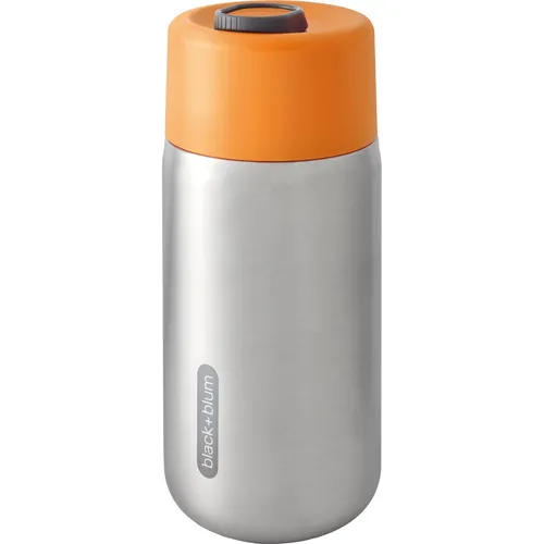 Insulated Travel Cup 340 ml - Thermobecher orange - Thermobehälter für unterwegs, hält Getränke stundenlang heiß und reduziert Einwegverpackungen. Ideal für umweltbewusste Genießer!