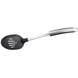 Berndes Edelstahl-Kunststoff Schaumlöffel, schwarz - Küchenhelfer