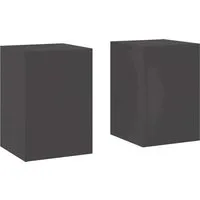 vidaXL Metallpflanzen Set aus 2 - Stylische Pflanzer für Garten - Garten-Zubehör: Set aus 2 robusten Metallpflanzern in modernem Design, ideal für kleine Terrassen und zur Präsentation deiner Lieblingspflanzen.