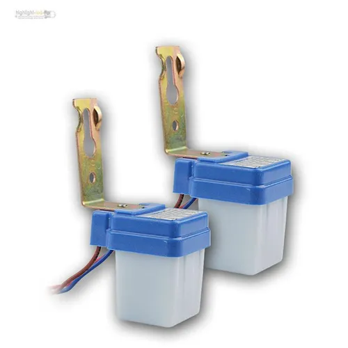 Doppelpack Dämmerungssensor Dämmerungsschalter 