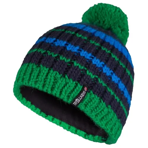 Trollkids Kids Hafjell Bobble Cap 54, Navy