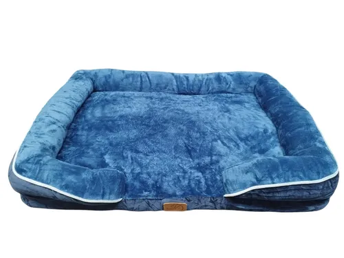BEDSURE Orthopädisches Hundebett - Ergonomisches Hundesofa für mittlere Hunde - Hundebett aus Flanell-Mischgewebe mit eiförmigem Kistenschaum für optimalen Liegekomfort. Waschbarer Bezug, rutschfest und sicher für Ihr Haustier.