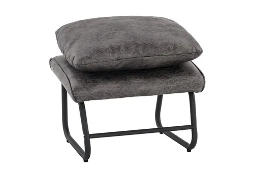 MCombo Relaxsessel MCombo Sessel mit/ohne Hocker, Retro mit Kissen, Mikrofaser, 4742, Mikrofaserstoff