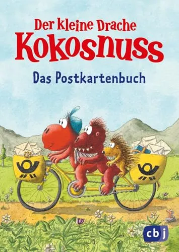 Der kleine Drache Kokosnuss - Postkarten-Buch: 24 Postkarten mit den schönsten Motiven vom kleinen Drachen Kokosnuss