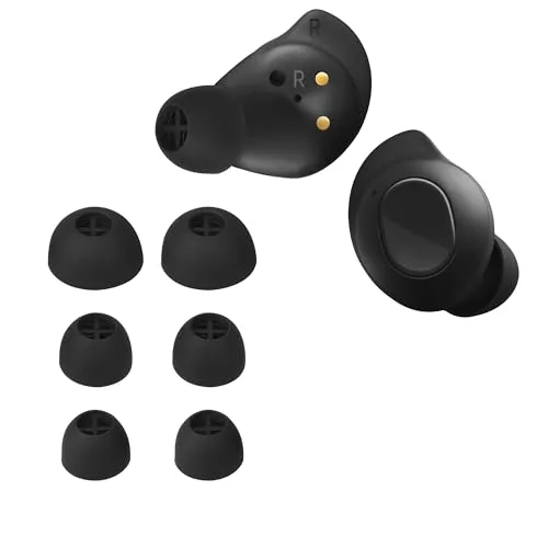 kwmobile 8X Ersatzpolster kompatibel mit Sennheiser Momentum True Wireless 3-4 Größen