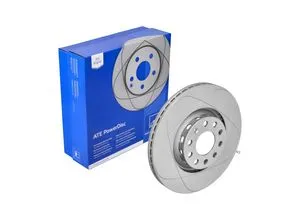 ATE Bremsscheibe PowerDisc 312mm für SKODA SEAT VAG - Autoteile - Hochbelüftete ATE Bremsscheibe mit 312mm Durchmesser für optimale Bremsleistung und Sicherheit, ideal für Audi und andere VAG Modelle.
