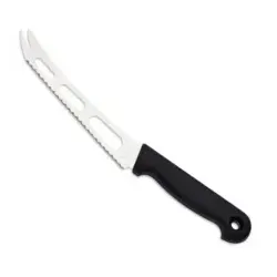 Giesser Weichkäsemesser 9655 sp 15, 15 cm Klingenlänge - Küchenmesser für Brie- und Weichkäse, mit hochwertiger Klinge aus Chrom-Molybdän-Stahl und ergonomischem Griff. Ideal für Käsetheken und Buffets.