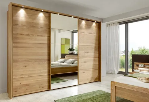 WIEMANN Schwebetürenschrank Kufstein mit Spiegeltür in beige von WIEMANN