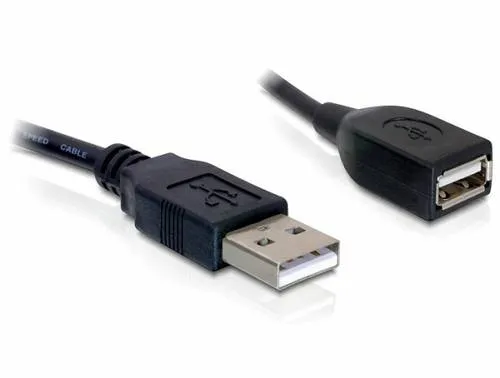 DELOCK 82457 - USB 2.0 Verlängerungskabel USB-A, 15 cm