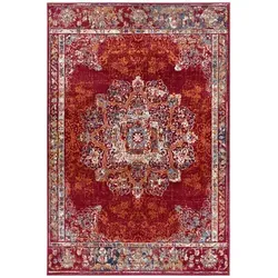 Hanse Home Maderno Orientalischer Teppich – Vintage-Läufer 120x170cm - Läufer im klassischen orientalischen Design, weich und strapazierfähig – ideal für Flur, Wohnzimmer und mehr. Schadstoffgeprüft und für Fußbodenheizungen geeignet.