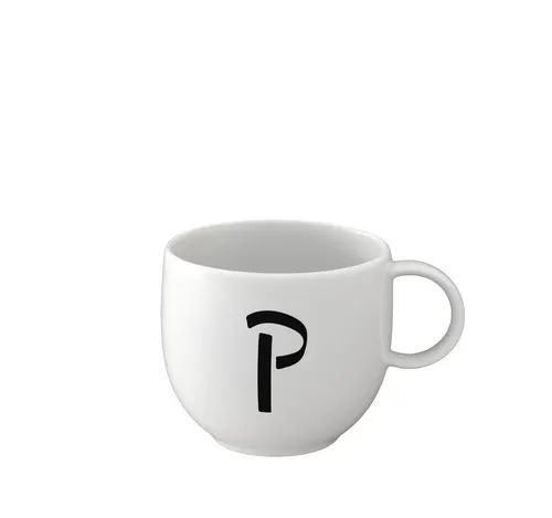 like. by Villeroy & Boch Tasse Letters Henkelbecher, Porzellan