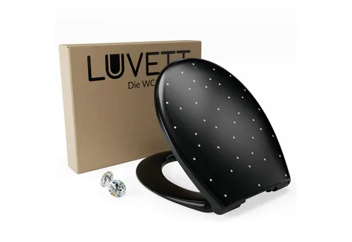 LUVETT® WC-Sitz S100 mit Glitzer-Steinen von LUVETT