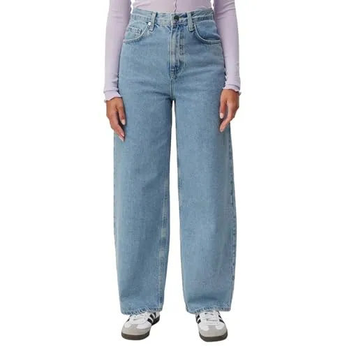 LeGer Cleo High-Waist Jeans für Damen – Lockere Passform mit weitem Bein