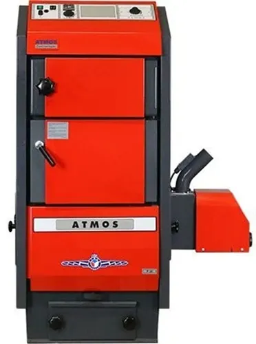 Atmos Pelletkessel P50 mit Holznotbetrieb 45 kW