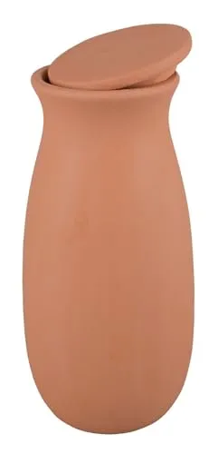 KOPP VERLAG Bewässerungshilfe aus Ton - Wasserreservoir für Beete - Tröpfchenbewässerungsbausätze, 2500 ml Tongefäß für effiziente Pflanzenbewässerung, reduziert Verdunstung und Schneckenbefall, fördert Wurzelwachstum.