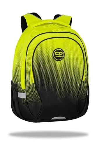 Coolpack Factor X Gradient Lemon Jugendrucksack - Schulranzen mit stylischem Gradient-Design, ideal für Schule und Freizeit, bietet viel Platz für Bücher und Zubehör.