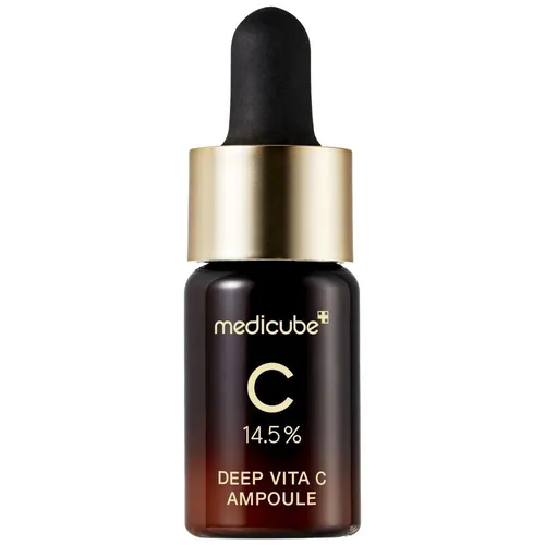 Medicube Deep Vita C Serum - 14,5% Vitamin C, 30 ml - Tagespflege mit hochwirksamem Vitamin C, ideal für strahlende Haut und zur Reduzierung von Falten.