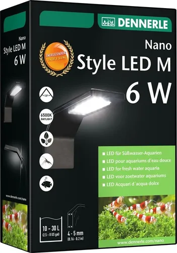 Produktbild Dennerle 1132 Nano Style LED M 6 Watt Beleuchtung für Süßwasser Aquarien von
