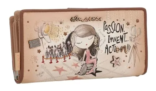 Anekke Hollywood RFID Wallet L Multicolor in beige von Anekke