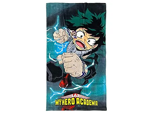 My Hero Academia Izuku Midoriya Badetuch Strandtuch Duschtuch MHA5302 70 x 140 cm