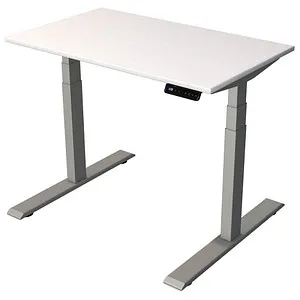 Kerkmann Smart Office elektrisch höhenverstellbarer Schreibtisch - Kinderschreibtisch mit T-Fuß-Gestell, höhenverstellbar von 63-127 cm für ergonomisches Arbeiten und mehr Bewegung im Alltag.