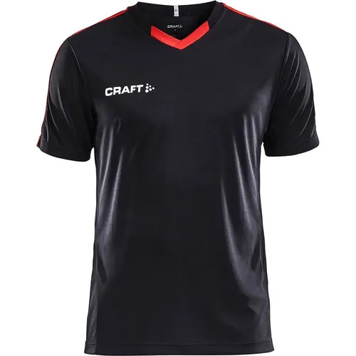 CRAFT Progress Jersey Contrast M Black/Bright Red S