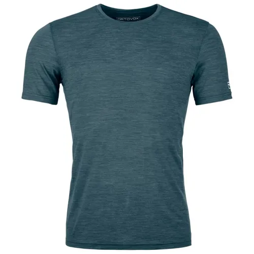 Ortovox 120 Cool Tec Clean TS Herren T-Shirt - Grau - M - Herren-Shirt aus schnell trocknendem Material, ideal für sportliche Aktivitäten und Outdoor-Abenteuer.
