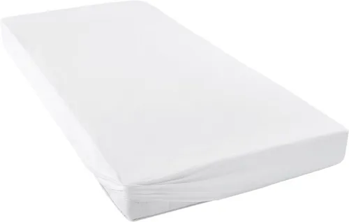 Weißes Spannbetttuch 100x25 cm von Primera