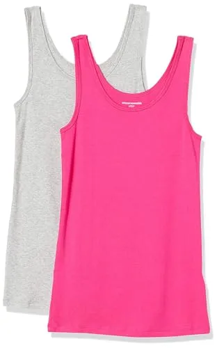 Amazon Essentials Damen Tanktop, Schmale Passform, 2er-Pack von Amazon Essentials