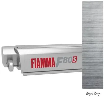 Fiamma F80s Markise titanium, 370cm, Royal Grey
