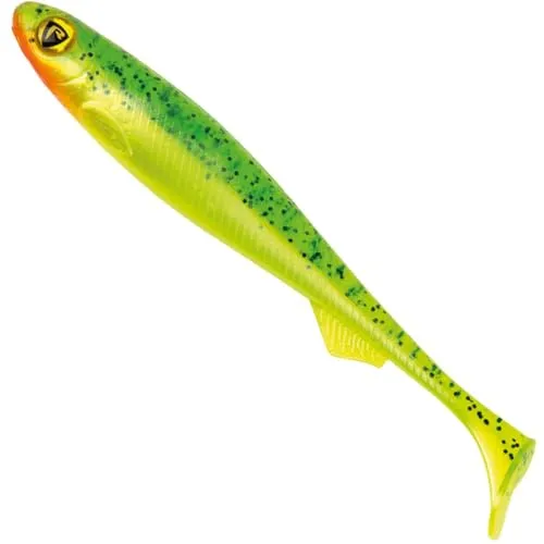 Fox Rage Slick Shad 13cm - 4 Gummifische, Farbe:Lemontiger