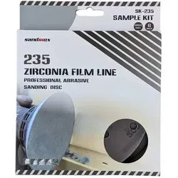 Sandwox SET 235 Grey Film Disc d 150mm 15H - 10 Stück