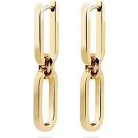 GMK Collection Ohrhänger 88993837 aus Edelstahl - Ohrhänger von GMK Collection in elegantem Gelbgold, gefertigt aus hochwertigem Edelstahl für Langlebigkeit und stilvollen Tragekomfort.