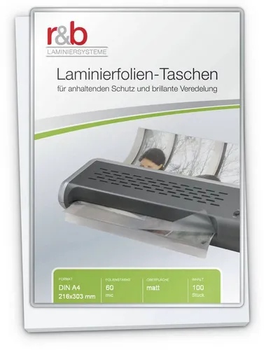 Laminierfolie & Schutzhüllen von r&b Laminiersysteme