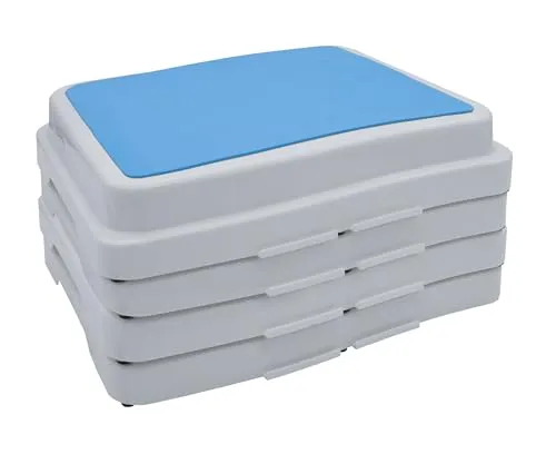 Spetebo Trittstufe stapelbar weiß in weiß von Spetebo