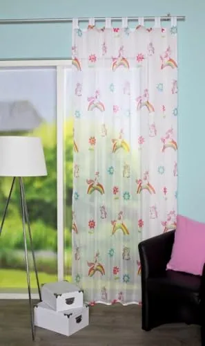 Home fashion Schlaufenschal, Stoff, Multicolor, 245 x 140 cm