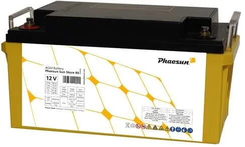 Phaesun AGM Sun Store 90 Solarakkus 12 V von Phaesun