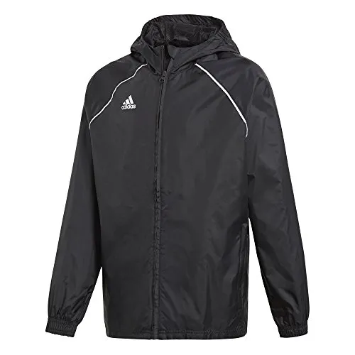 adidas Kinder Core18 RN Jkt Y Jacke, schwarz/weiß, 128