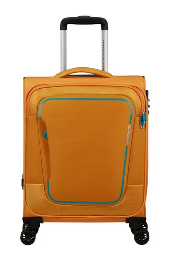 American Tourister Pulsonic - Erweiterbarer Handgepäck Spinner S, 55 cm - Handgepäck Spinner 55 cm, erweiterbar für zusätzliches Packvolumen, leichtes Handling mit Doppelrollen und ergonomischem Griff, ideal für Kurztrips.