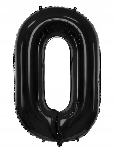 Balon foliowy 0 86cm czarny 86cm PartyDeco 5900779166189 in schwarz von PartyDeco