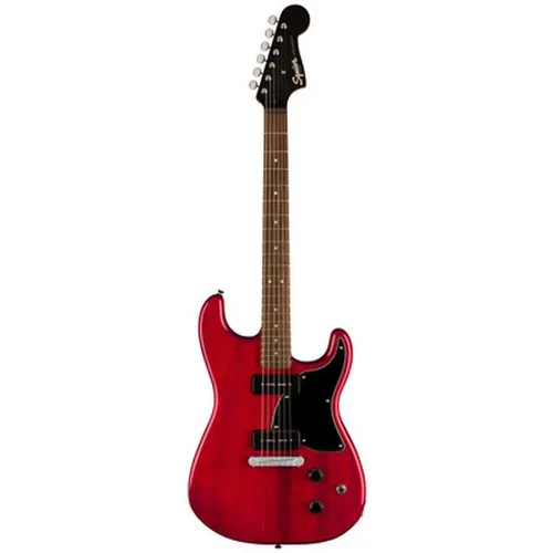 Squier Paranormal Strat-O-Sonic CRT - E-Gitarre mit Okoume-Korpus und geschraubtem Ahornhals. Vintage-Design trifft moderne Technik mit zwei Alnico Soapbar Pickups für vielseitigen Klang. Ideal für kreative Gitarristen!