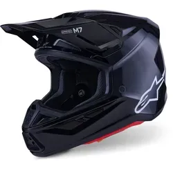 Alpinestars S-M7 Motocrosshelm, Aerodynamisch und ECE 22.06 - Motorradhelme mit optimalem Aufprallschutz, hohem Tragekomfort und innovativem Visiermechanismus für professionelle Offroad-Einsätze.