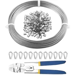 Kabelbinder Silber von Vevor