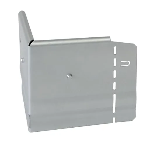 bellissa Beeteinfassung Pro 13 Eckteil – Rasenkantenprofil aus Metall, verzinkt, für Beetbegrenzung und Gartenabgrenzung (13 cm Höhe oder 20 cm Höhe) (Silber, ‎13 x 1 x 13 cm)